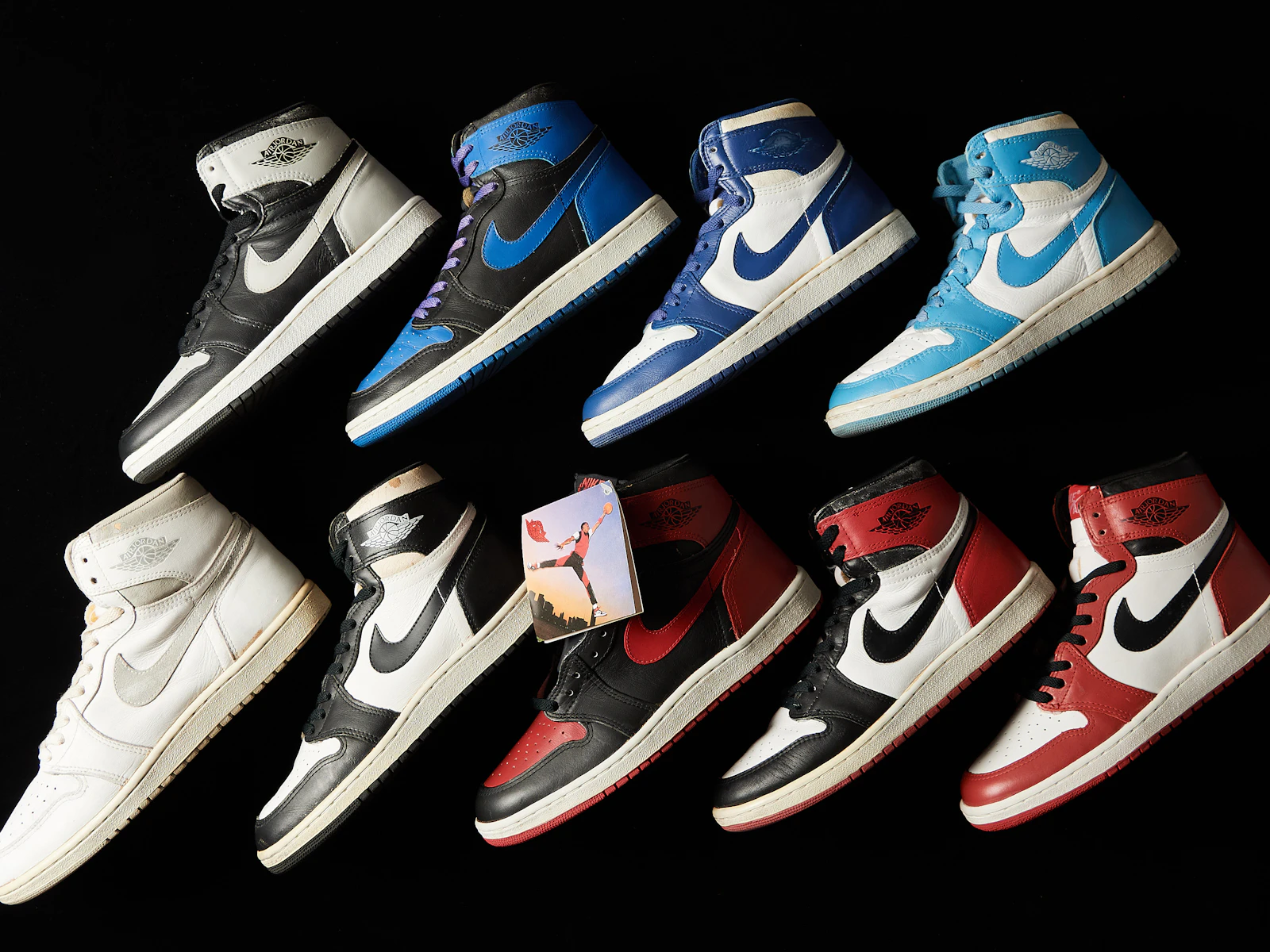 Popular Air Jordan 1 colorways